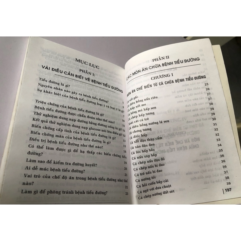 Món Ăn Bài Thuốc Chữa Bệnh Tiểu Đường - 207 trang, nxb: 2009 302717