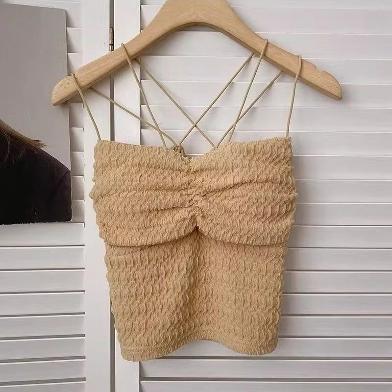 Spaghetti Dây Bên Trong Độc Đáo Ngọt Ngào Phong Cách Thái Hàng Đầu Mùa Hè Gợi Cảm  509692