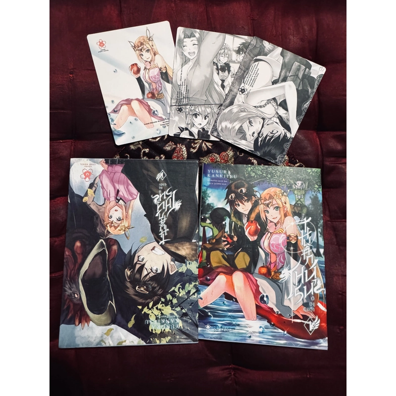 Truyện tranh anime Nhật (box + bookcard) 455656