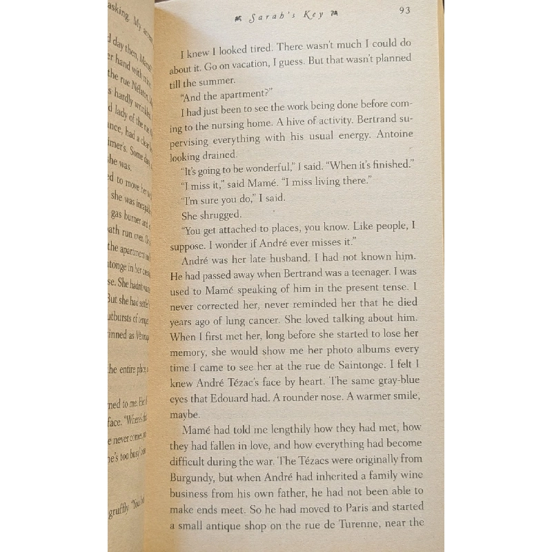 Tatiana de Rosnay - Sarah's Key 778393