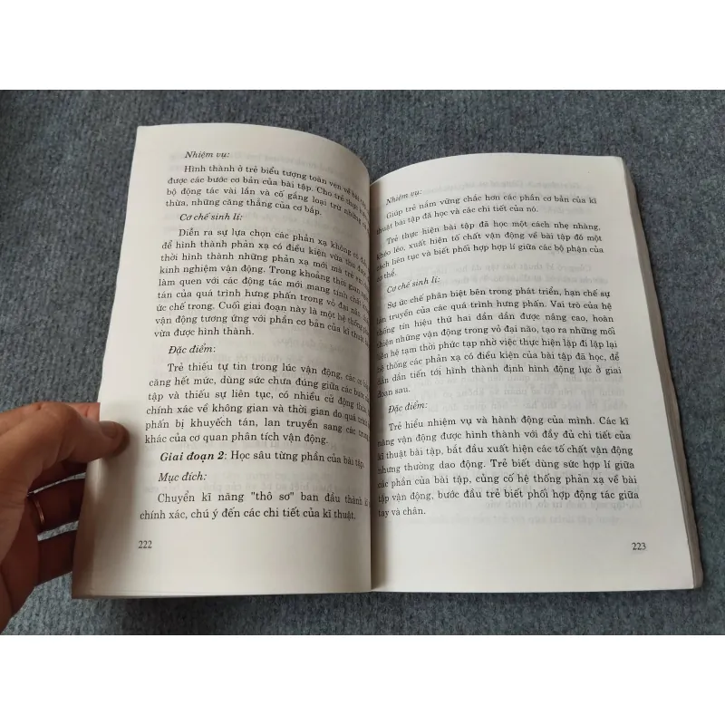 GIÁO TRÌNH LÍ LUẬN VÀ PHƯƠNG PHÁP GIÁO DỤC THỂ CHẤT CHO TRẺ EM LỨA TUỔI MẦM NON 729267