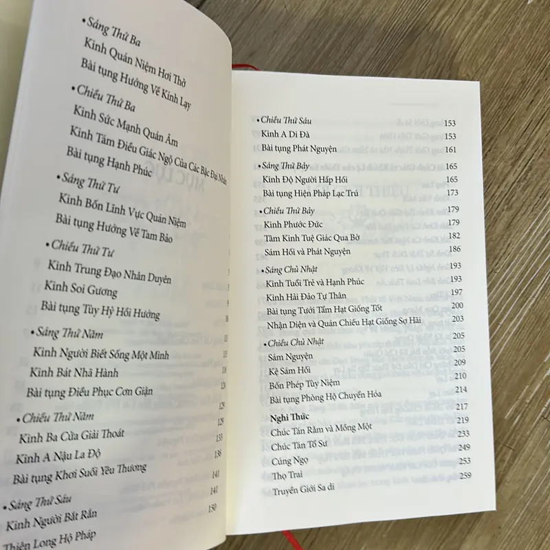 Nhật tụng thiền môn- mới 99%, bìa cứng đẹp, Thích Nhất Hạnh 659407