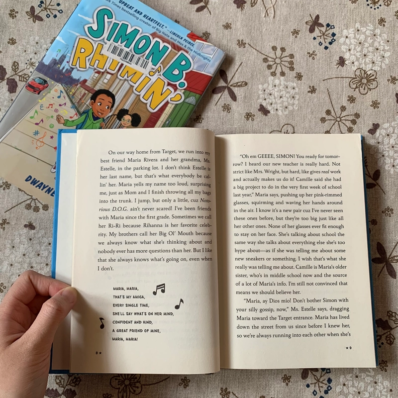 Sách ngoại văn Simon B. Rhymin, Used, Bìa cứng, Chapter Book For Kids 444144