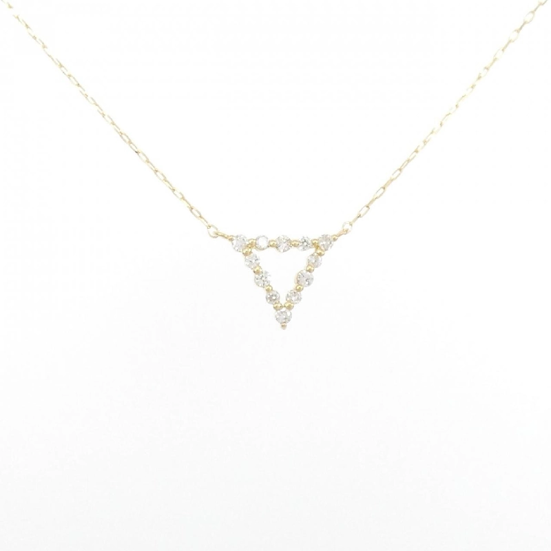 Dây chuyền kim cương K18YG 0.10CT - Hàng hiệu Chính hãng 863467