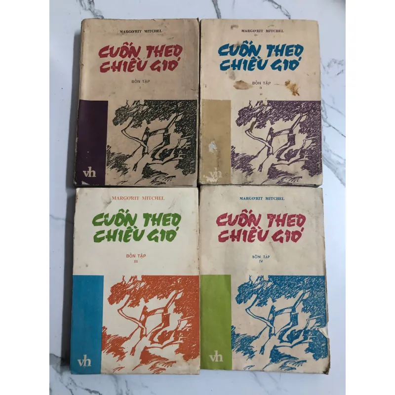 Cuốn theo chiều gió – Margaret Mitchell - bộ 4 tập đủ đẹp 732597