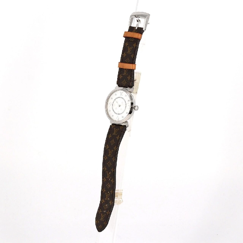 Louis Vuitton Tambour Monogram 8P Q13MJ SS Quartz - Hàng hiệu Authentic 874616