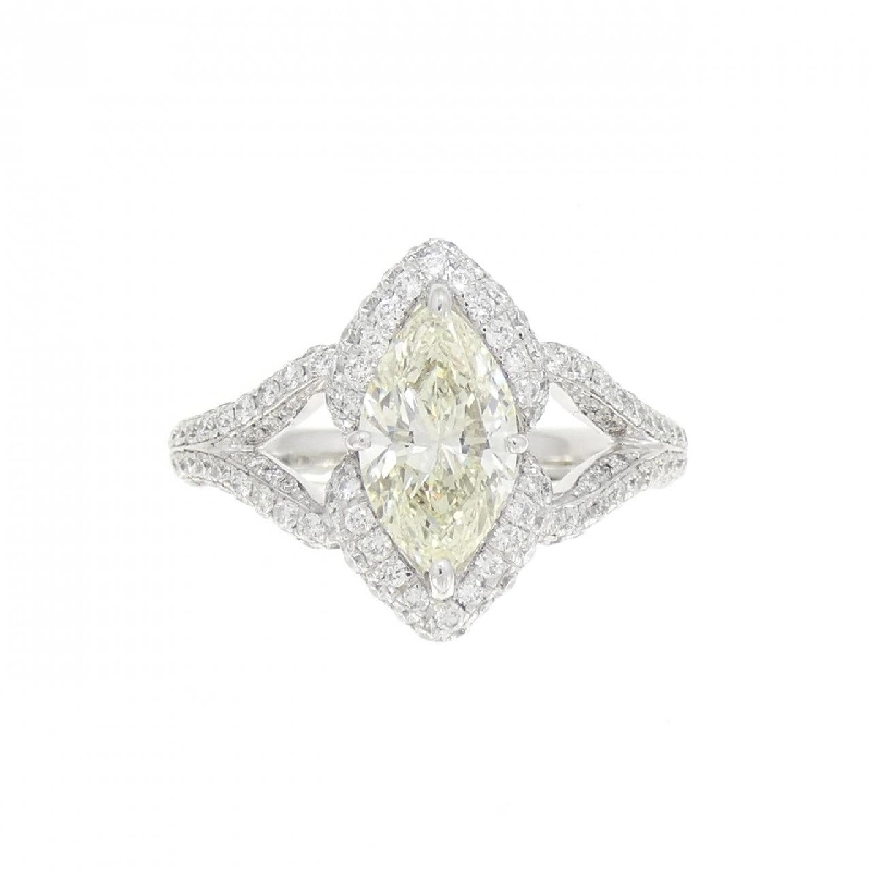 Nhẫn kim cương K18WG 1.363CT - Hàng hiệu Chính hãng 848652