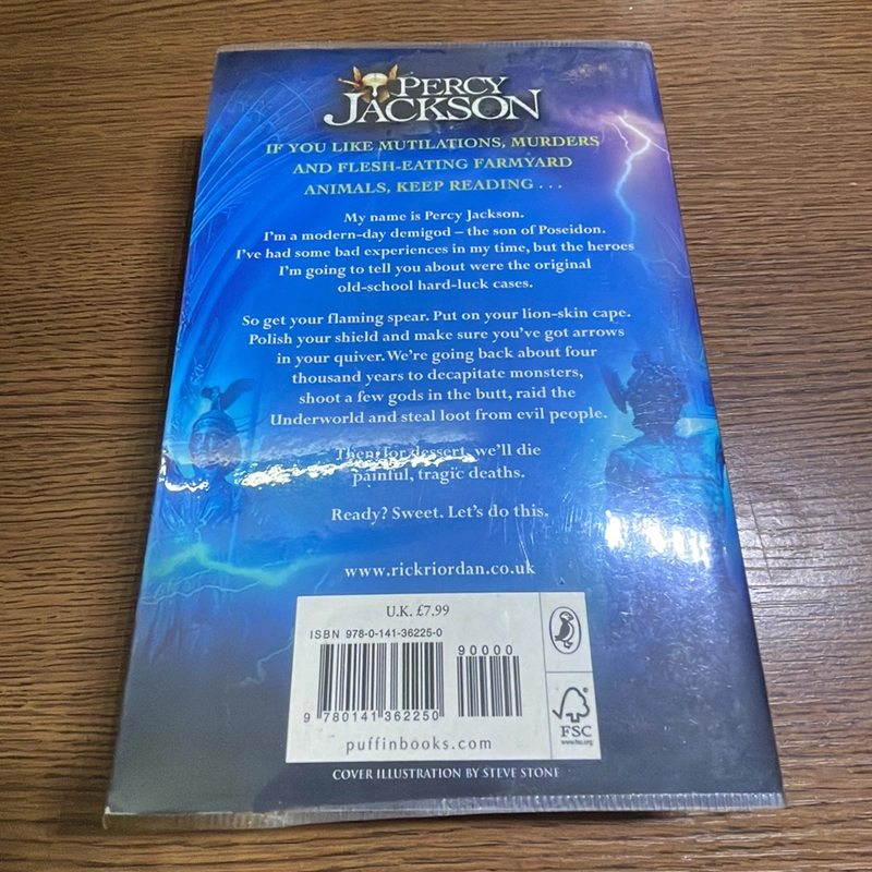 Percy Jackson and the greek heroes Rick Riordan 378206