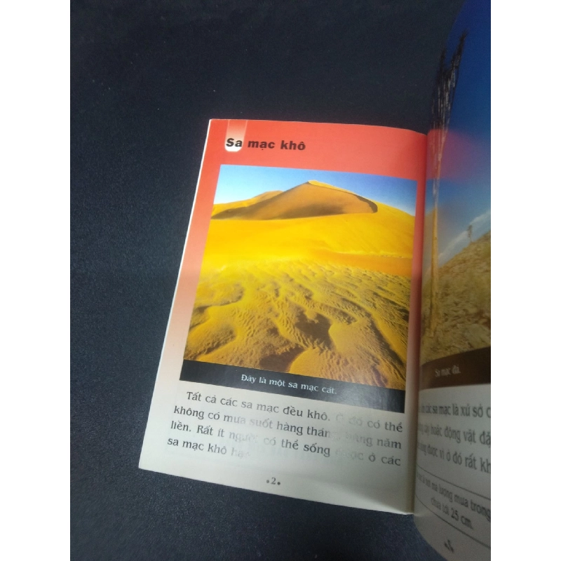 Sa mạc - Tủ sách khám phá thiên nhiên quanh ta 2004 mới 80% bẩn bìa HCM2504 khoa học 913987