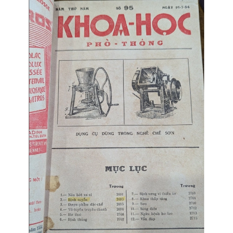 Khoa học phổ thông số 94 -105 ( trọn 12 số đóng chung bìa cứng ) 127134