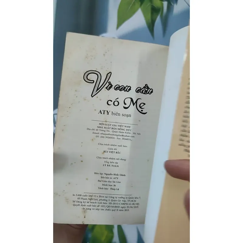 Vì con cần có mẹ - ATY 798384