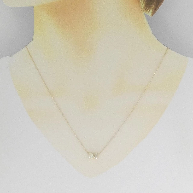 K18YG Dây chuyền kim cương 0.60CT - Hàng hiệu Chính hãng 862990