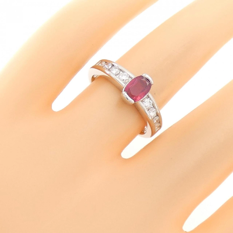 Nhẫn Ruby PT900 0.71CT 669862