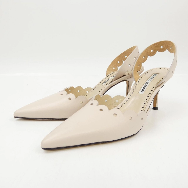 【Mã giảm giá】Giày cao gót MANOLO BLAHNIK 662038