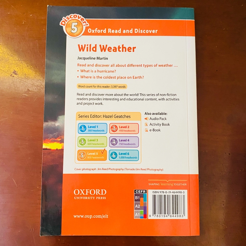 Oxford read and discover 5 - Wild weather  384783