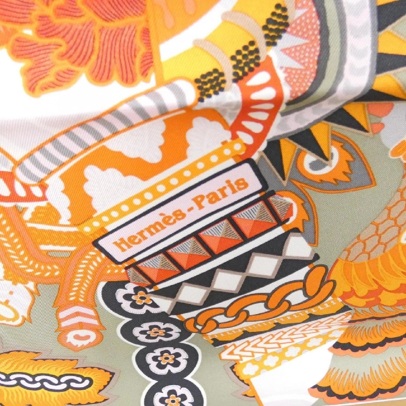 Khăn lụa Hermès DUO COSMIQUE carré 003776S 624267