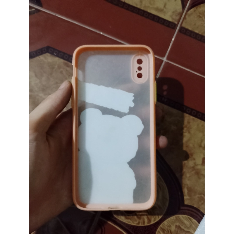 Ốp cứng iPhone XR hình bé gấu siêu cute 479521