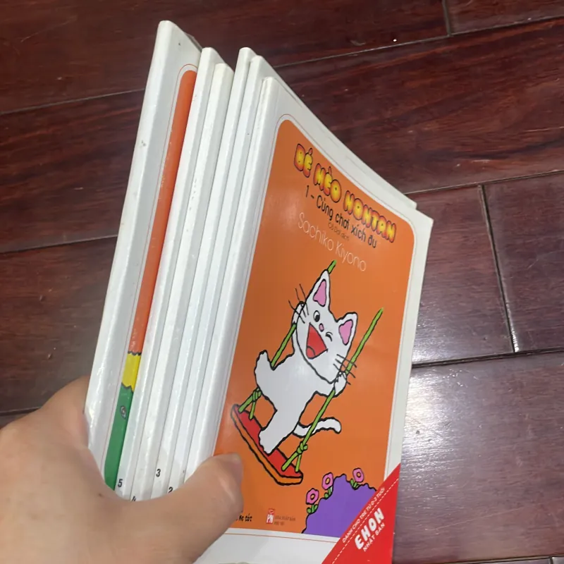 Bộ sách Bé mèo Nontan 6 quyển - thiếu nhi - mẫu giáo - truyện đọc  1047564