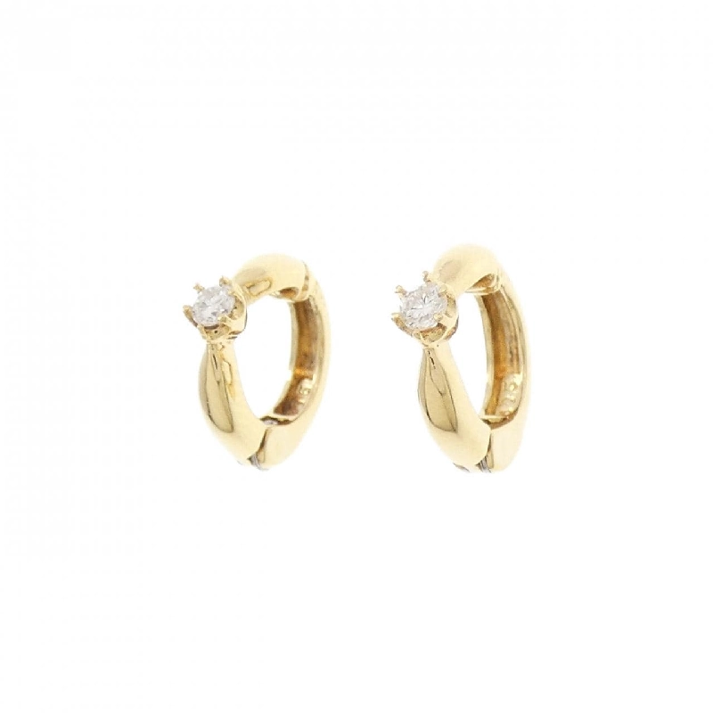 K18YG Bông tai kim cương 0.10CT - Hàng hiệu Chính hãng 878150