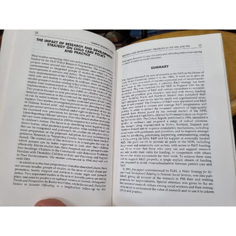 MAKING RESEARCH WORK : PROMOTING CHILD CARE POLICY AND PRACTICE - Dorota Iwaniec & John Pinkerton (Editors) 138248