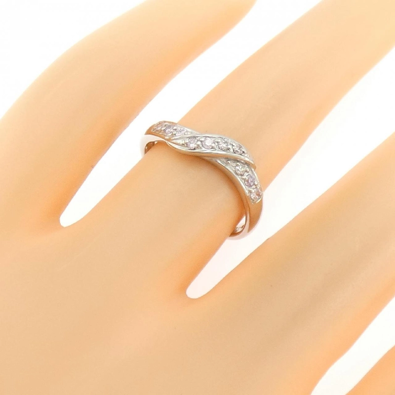 Nhẫn kim cương hồng PT900 0.13CT 666904