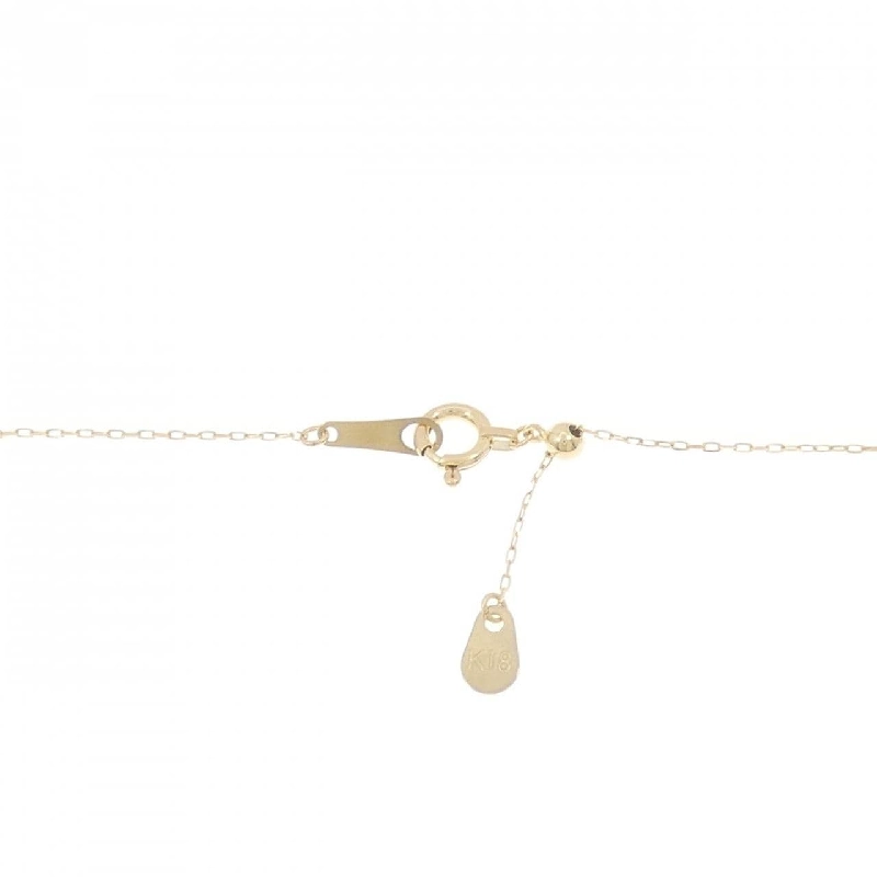 K18YG Hoa Ngọc Lục Bảo Dây Chuyền 0.03CT - Hàng hiệu Chính hãng 857932