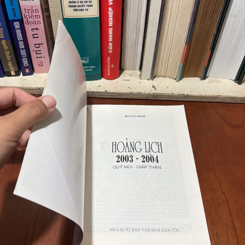 II Sách Huyền Học: Hoàng Lịch 2003•2004 - Hoàng Bình - 2002 777857