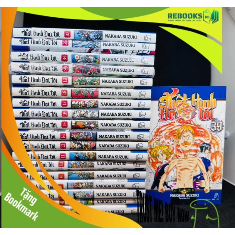 (TẶNG BOOKMARK) Combo 22 cuốn Thất hình đại tội. Mới 85% RBK1008 941831