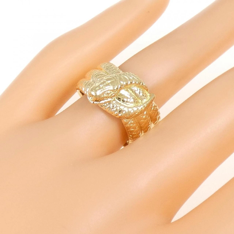 Nhẫn rắn K18YG 671812