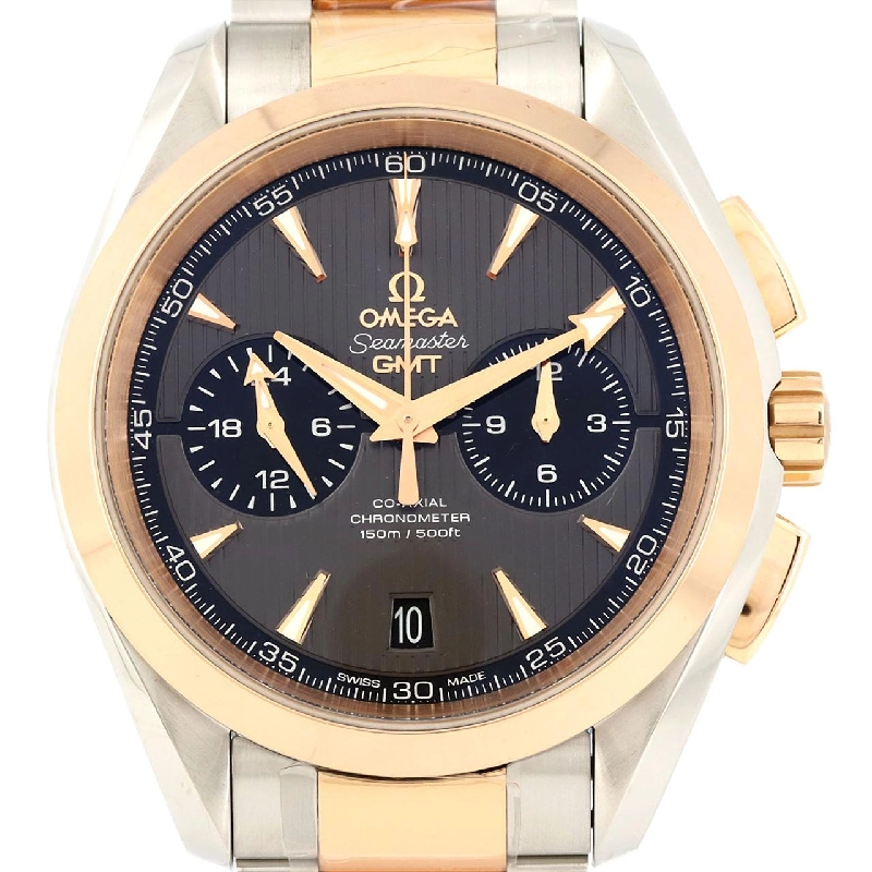 Đồng hồ Omega Seamaster Aqua Terra Chronograph GMT RG Combi 231.20.43.52.06.001 SSxPG Tự động - Hàng hiệu Chính hãng 880940
