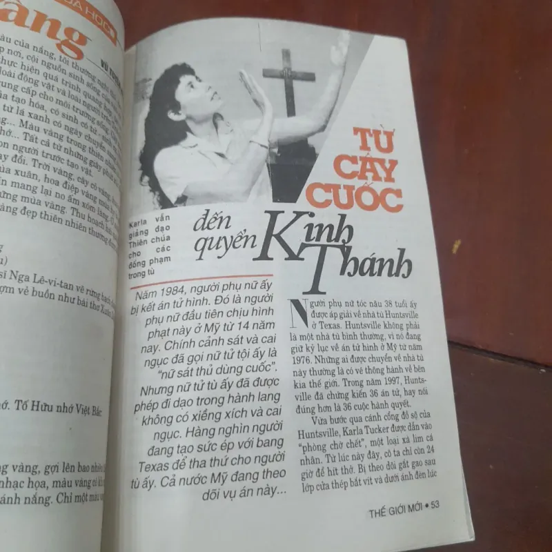 THẾ GIỚI MỚI số 273 ngày 16.2.1998 1031585