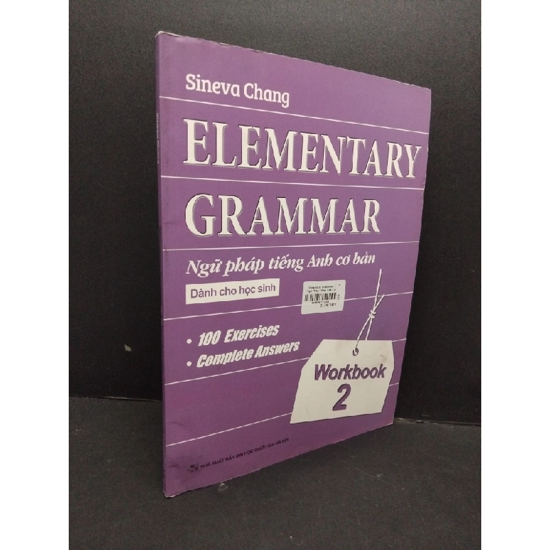 Ngữ pháp tiếng Anh cơ bản 2 mới 80% ố nhẹ 2018 HCM2809 Sineva Chang GIÁO TRÌNH, CHUYÊN MÔN 297251