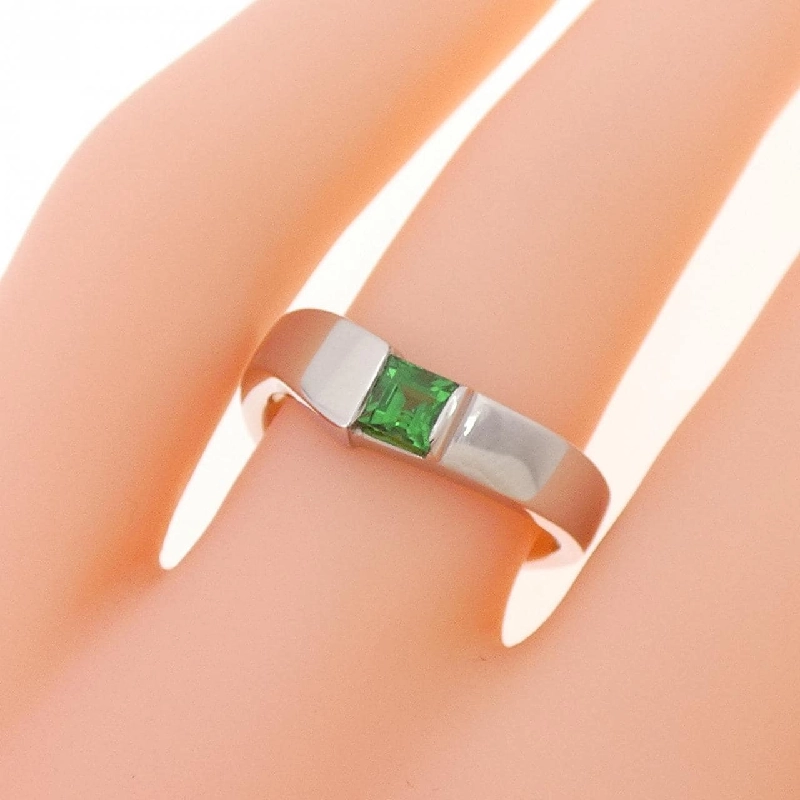 Nhẫn Garnet Xanh PT900 671653