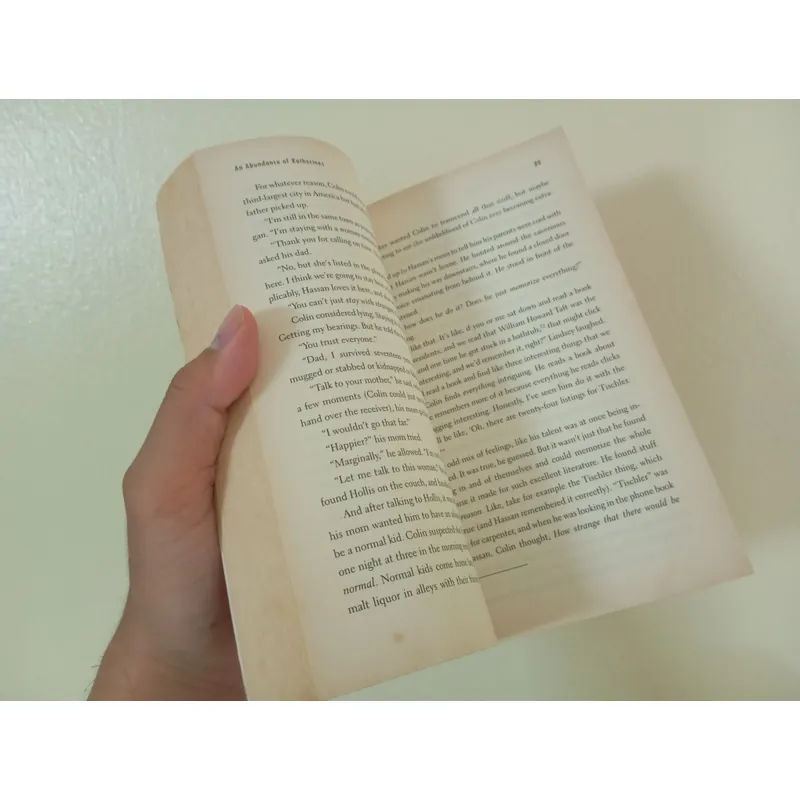 An abundance of katherines, sách ngoại văn tiếng Anh, english book, tiểu thuyết  592140