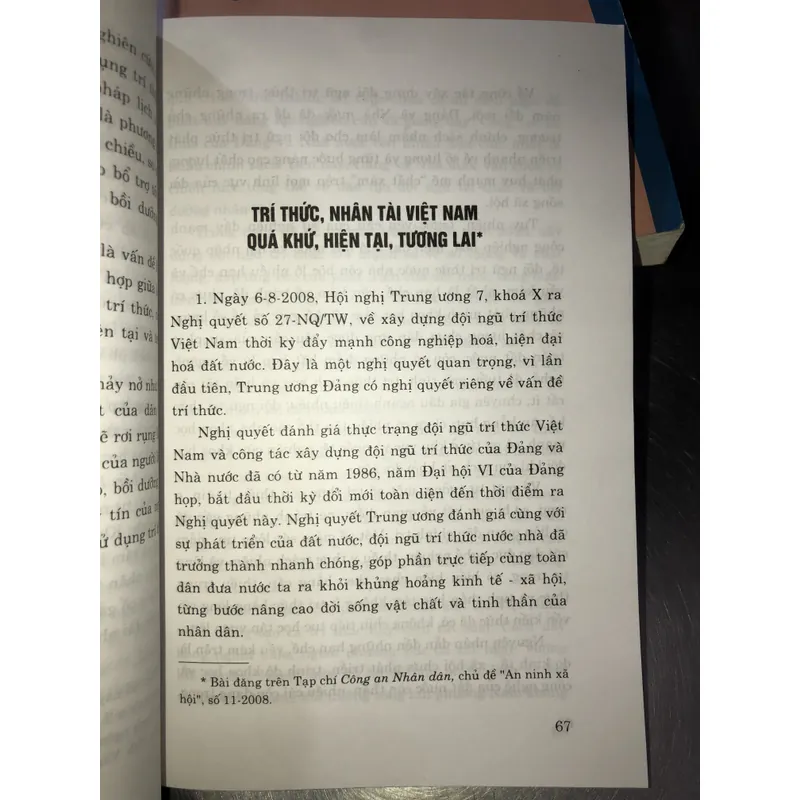 Một số vấn đề về trí thức và nhân tài - PGS. TS. Đức Vượng 626980