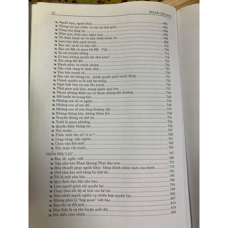 Phan Quang - Tuyển Tập Mười Năm - Có Chữ Ký Tác Giả 927430