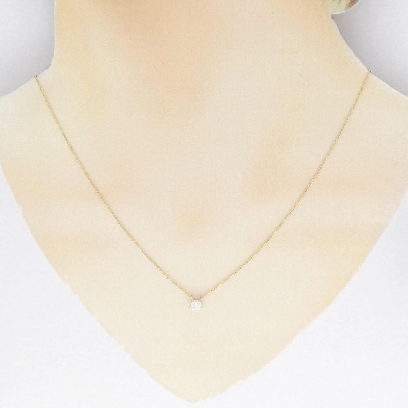 K18YG Dây chuyền kim cương 0.24CT - Hàng hiệu Chính hãng 862748