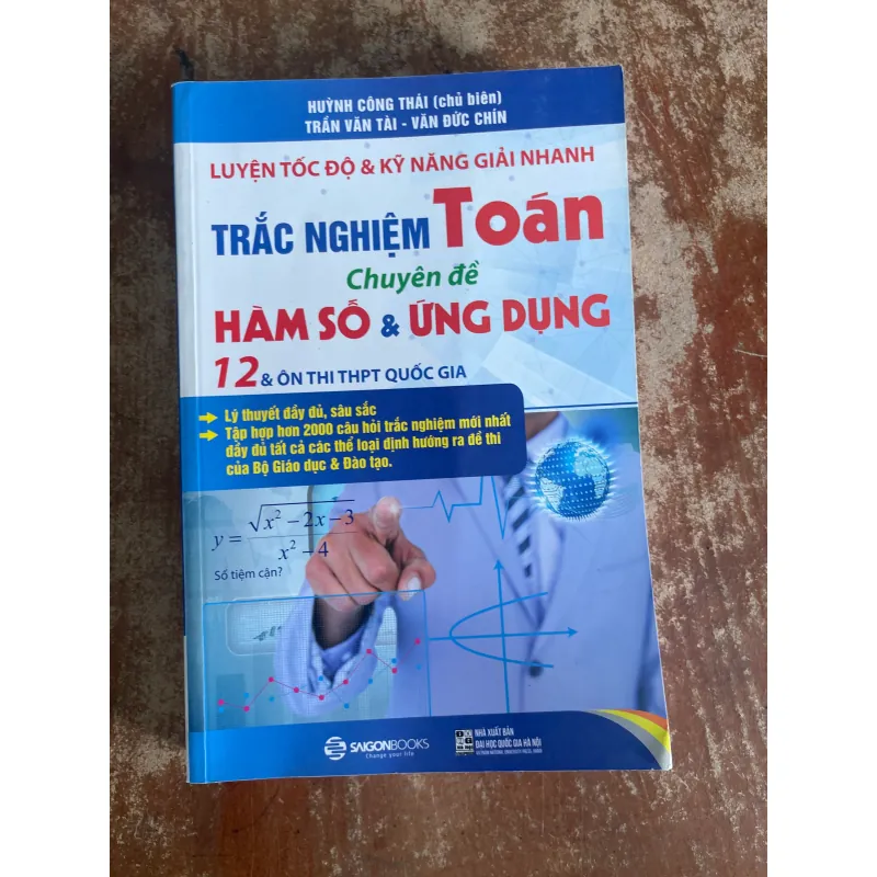 LUYỆN TỐC ĐỘ & KỸ NĂNG GIẢI NHANH TRẮC NGHIỆM TOÁN CHUYÊN ĐỀ HÀM SỐ 12 VÀ ỨNG DỤNG 733335