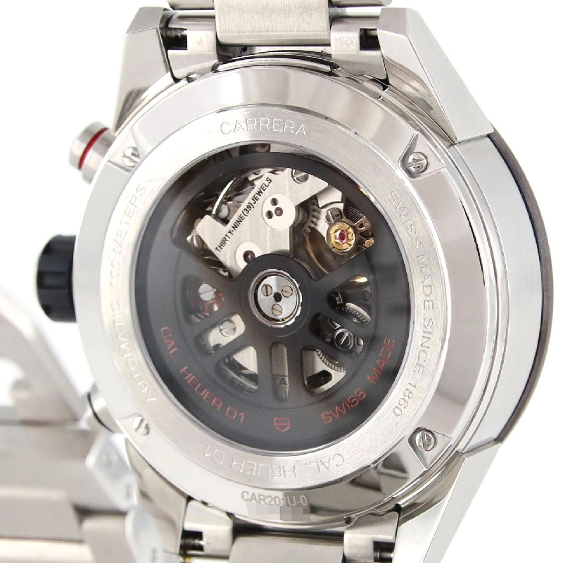 TAG Heuer Carrera Calibre Heuer 01 Chronograph CAR201U.BA0766 SS tự động - Hàng hiệu Chính hãng 882345