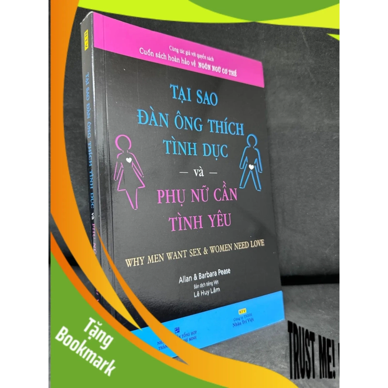 (TẶNG BOOKMARK) Tại Sao Đàn Ông Thích Tình Dục Và Phụ Nữ Cần Tình Yêu - Allan & Barbara Pease 2804, 2019 RBK 937847