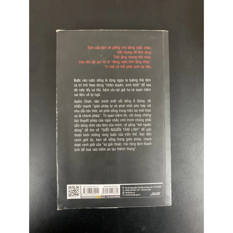 (Sách cũ) Suối nguồn Tâm linh - The collected teachings of Ajahn Chah 961830