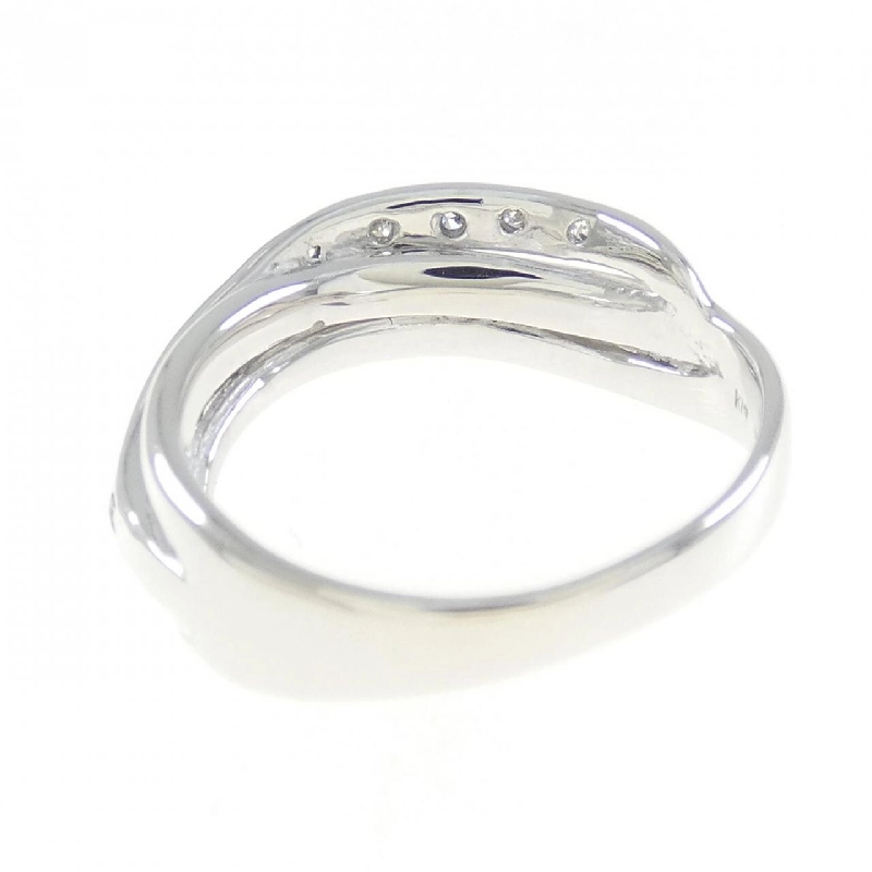 Nhẫn kim cương K18WG 0.10CT 673197