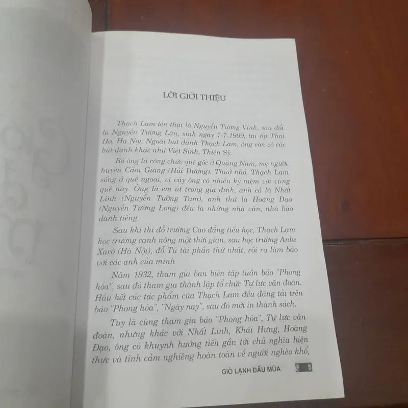 Thạch Lam - GIÓ LẠNH ĐẦU MÙA (tập truyện ngắn) 613276