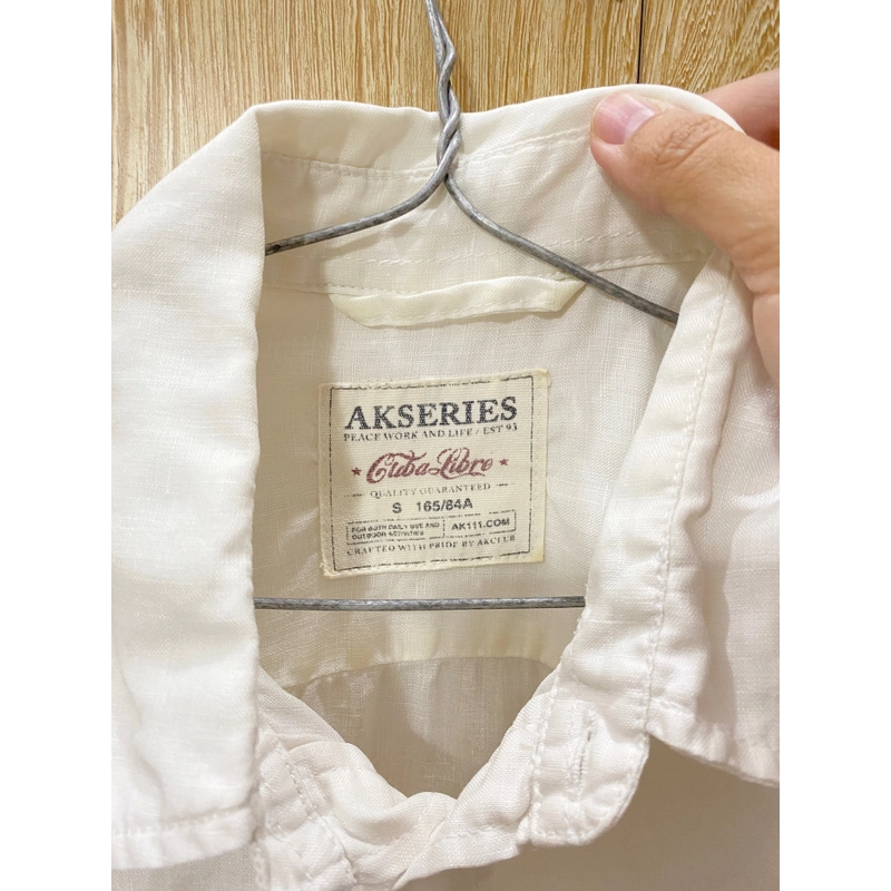 ÁO SƠ MI TRẮNG NGẮN TAY CUBA LIBRE SIZE S *TẶNG QUÀ 0Đ* FREESHIP THÁNG 5+6 323144