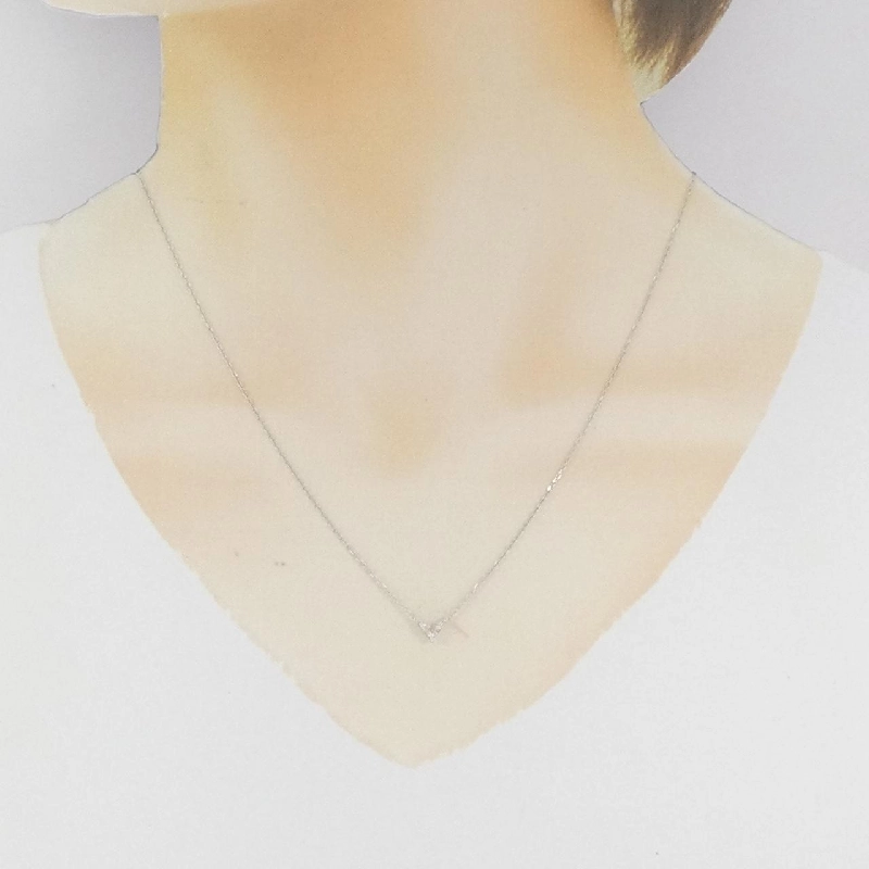 K10WG Dây chuyền kim cương hình trái tim 0.10CT - Hàng hiệu Chính hãng 865247