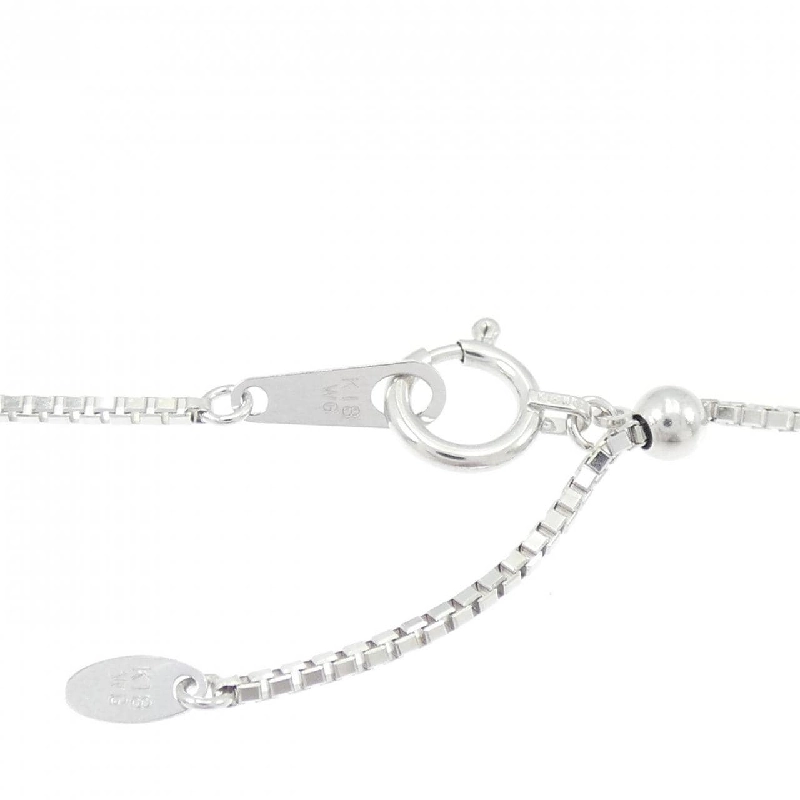 K18WG/K18PG Dây chuyền kim cương chéo 1.01CT - Hàng hiệu chính hãng 860264