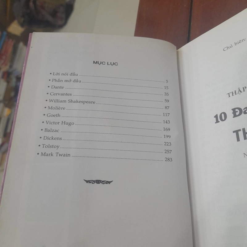 THẬP ĐẠI TÙNG THƯ - 10 Đại văn hào thế giới 458503