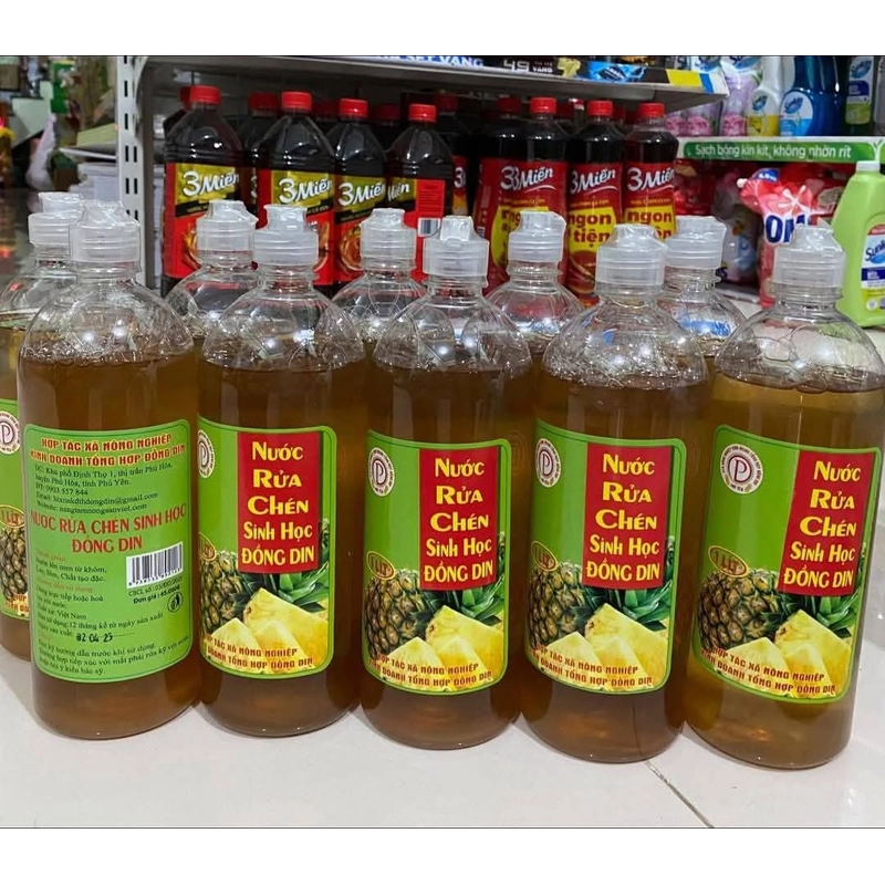 Nước Rửa chén Sinh Học HTX Đồng Din Phú Yên 474020