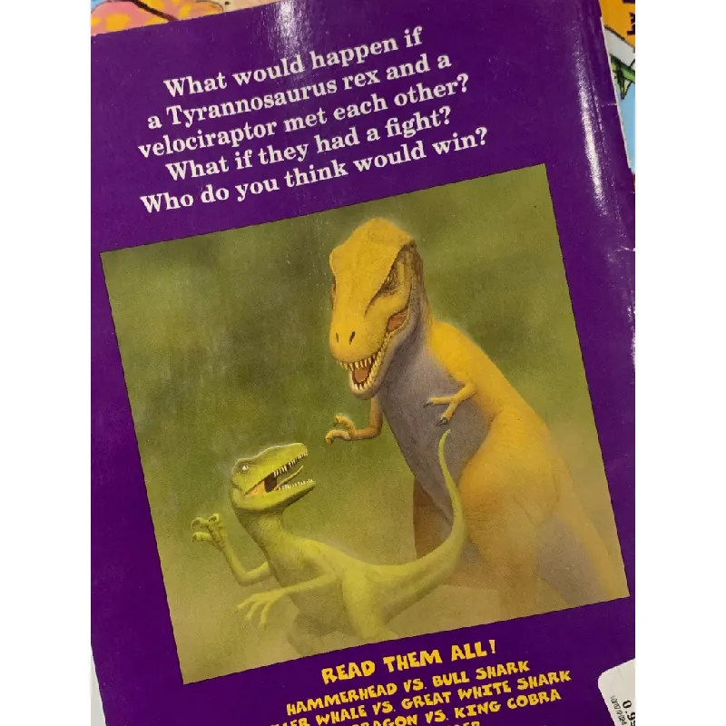 Tyrannosaurus Rex vs. Velociraptor – Jerry Pallotta 559527