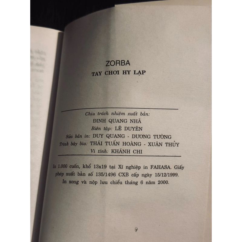 Zorba tay chơi Hy Lạp (Dương Tường dịch) 524468